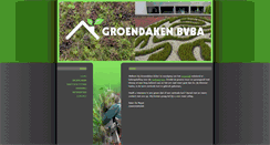 Desktop Screenshot of groendaken.be