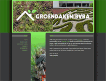 Tablet Screenshot of groendaken.be